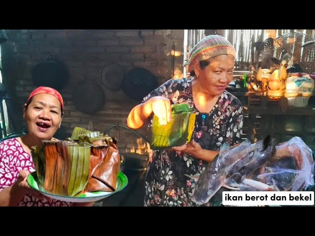 Yuk pemirsa kita kembali lagi masak, ungkusan ikan berot dan bekel hasil pladu class=