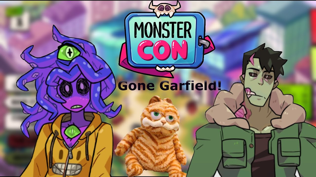 MONSTER CON GOES GARFIELD?!?!?!?!?!?! (LINGERIE?!?!?!?!)
