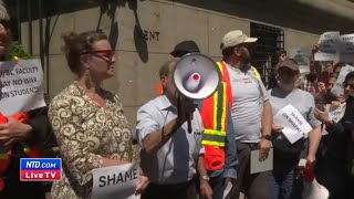 Live: News Conference At Columbia University After Police Clear Encampment