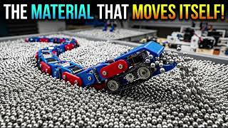 Active Matter: Materials That Crawl and Dig on Their Own