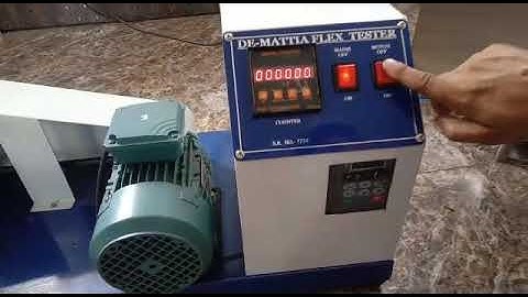 Asian DE-Mattia Flex Tester