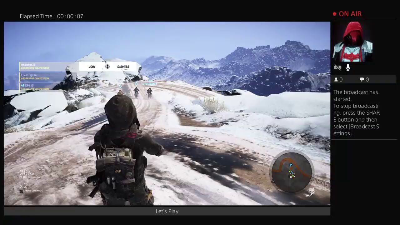 Ghost Recon Wild Lands live Stream