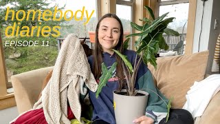 Spending the weekend (mostly) alone + a thrift haul | Homebody Diaries ep 11