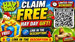 Claim FREE Hay Day Gift with QR Code | #hayday
