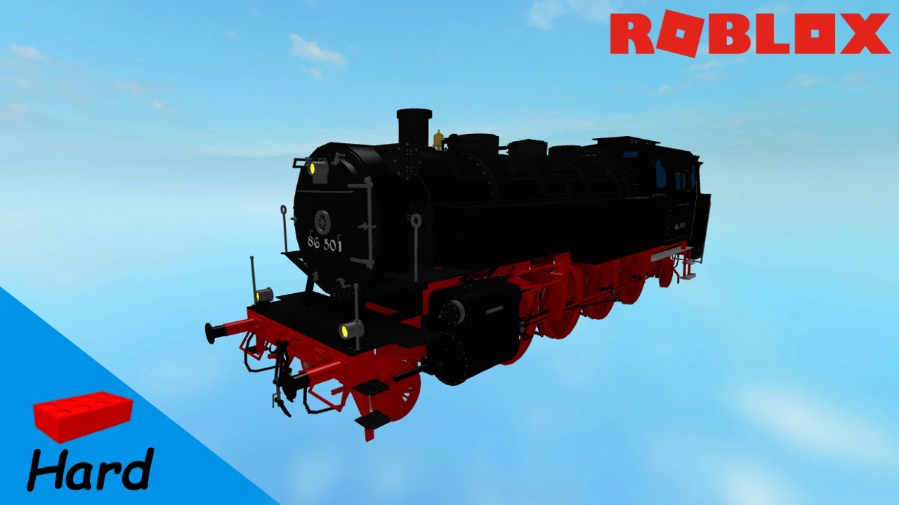 Roblox Studio Speed Build Steam Locomotive Train Youtube - steam engine roblox