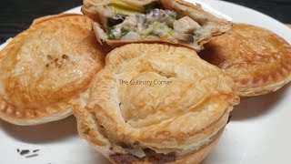 Chicken and Mushroom Pies