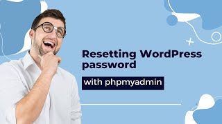 The secret resetting wordpress password with phpmyadmin