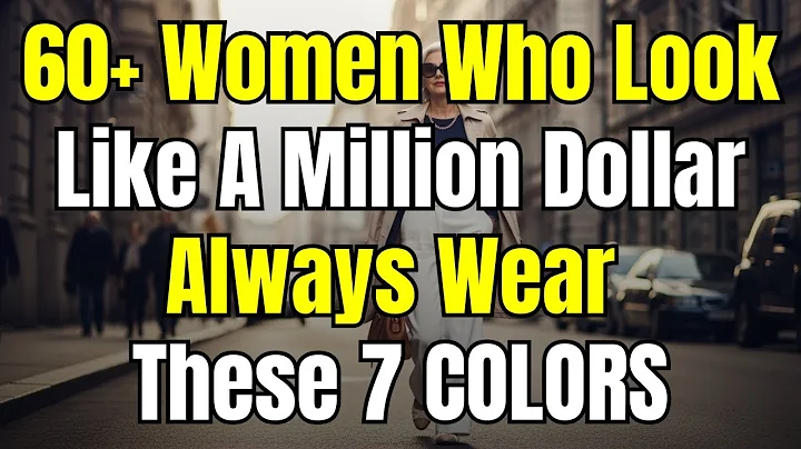 7 Colors That INSTANTLY Make Women Over 60 Look EXPENSIVE and Younger
