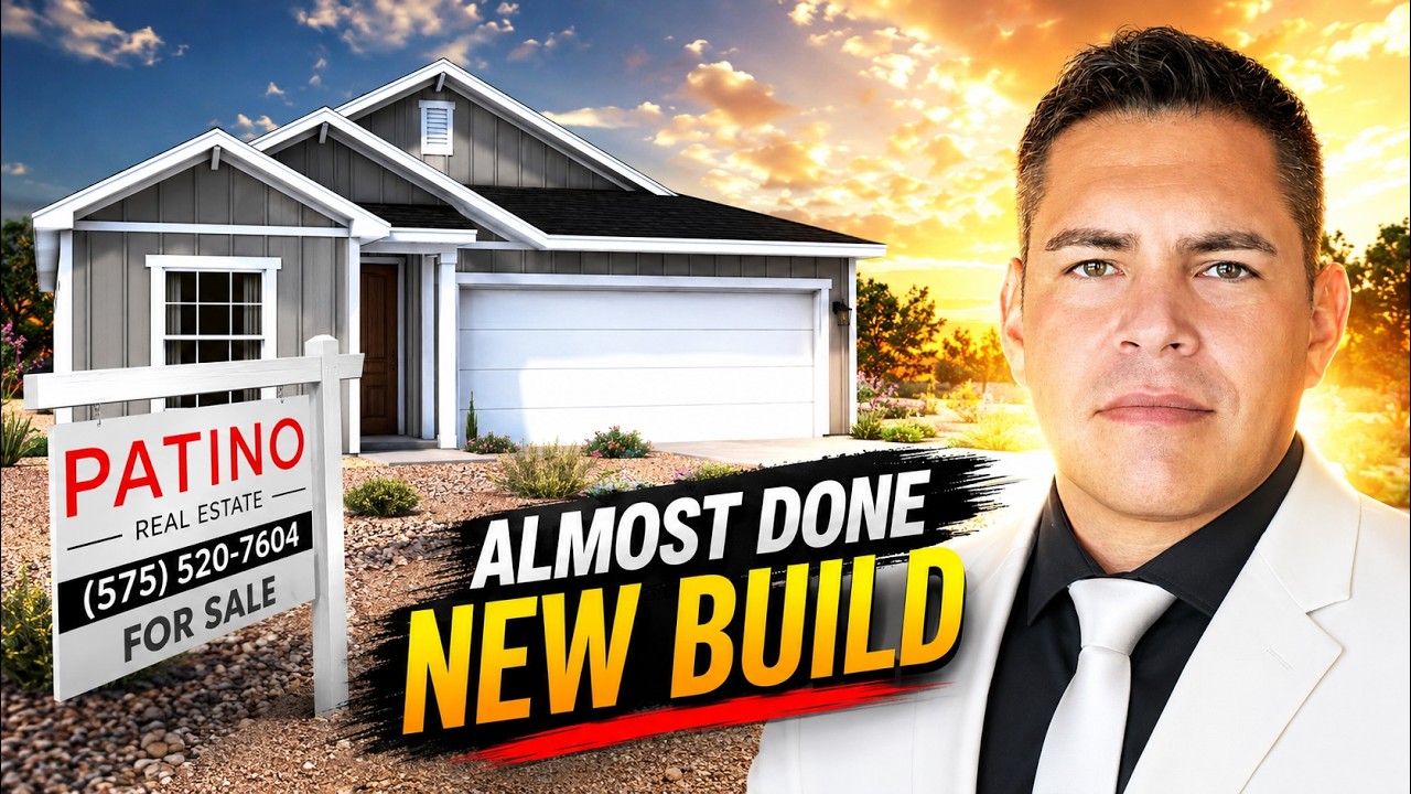 Touring a Brand New Build That's Almost Finished |  Las Cruces Real Estate