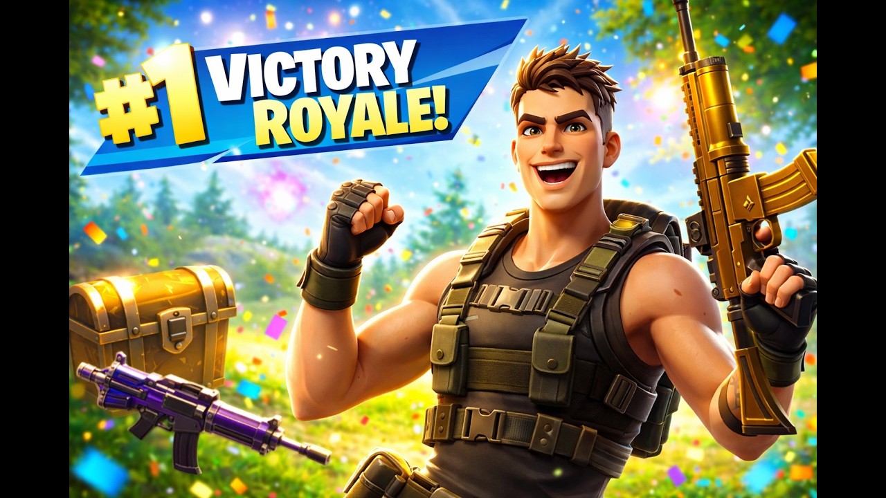 I WON MY FIRST VICTORY ROYALE 😱🔥 (INSANE ENDING!) - YouTube