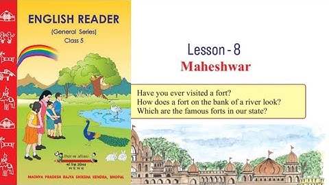 English reader solutions ll class 5th ll chapter 8 Maheshwar answer the questions ll MP board 5th