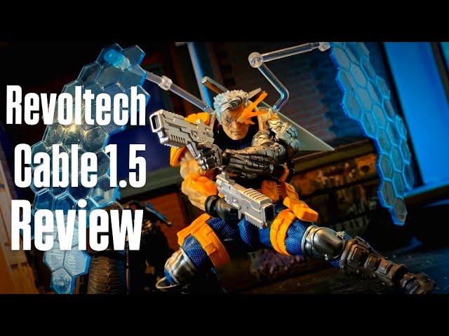 qb 2017 vol.1〜5 Revoltech X-Men CABLE 1.5 Figure Review And Photos - YouTube