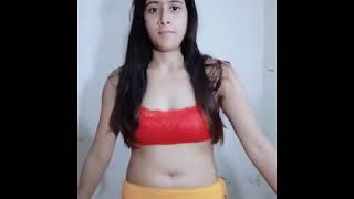 Hot Bhabhi Dance In Saree Navel Show Indian Sweet And Cute Bhabhi Navel Showing