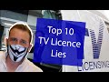 The Top 10 TV Licence Lies