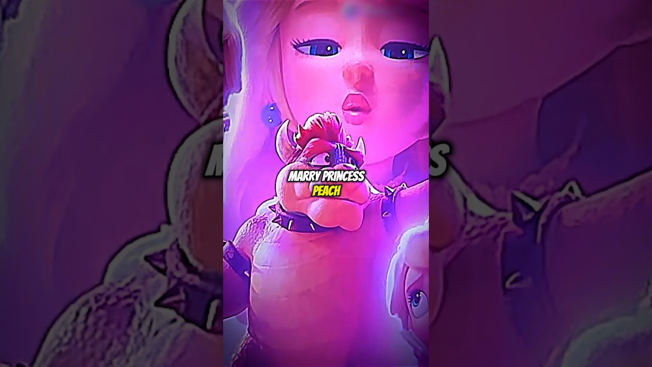 Why Bowser REALLY wanted to marry Peach #mariomovie #mariogalaxy #supermario #mariobros #nintendo