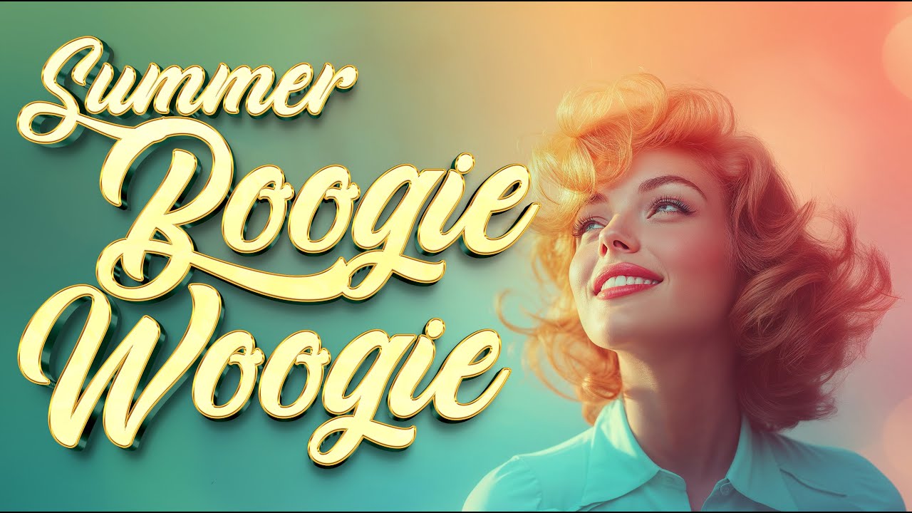 ☀️ Summer Retro Boogie Woogie – Feel-Good Piano Grooves for Hot Days & Cool Nights 🎹🎶