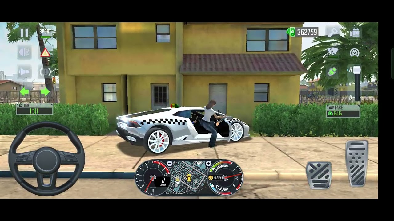 Taxi Simulator 2024 - Leborgini Vs Ferari f8i Car's Taxi Driving 3D ...