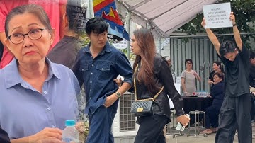 Cao Minh Đạt, Hồ Bích Trâm, NSƯT Minh Hạnh đến Tang lễ Ngọc Trinh (Mùi Ngò Gai) khóc nghẹn ra về