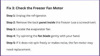 How to Fix Frigidaire Refrigerator ER FA Error – Freezer Fan Reset, Defrost & Fix