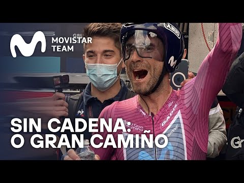 Video: Movistar aprende a trabajar juntos y lleva a Valverde a una contundente victoria de etapa