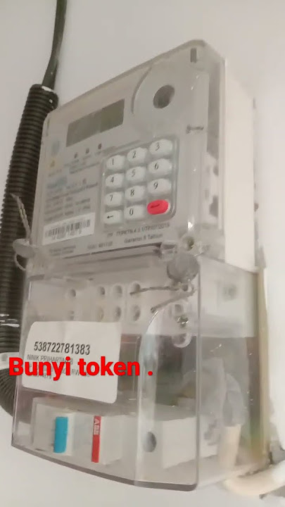 bunyi token PLN habis