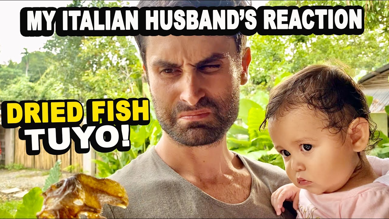 MY FILIPINA WIFE COOKED DRIED FISH  ITALIAN HUSBAND'S REACTION TO TUYO