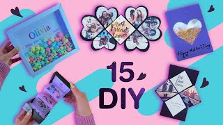 15 GIFT IDEAS FOR YOUR LOVED ONES  BFF GIFT Cards and more.. by GIRL CRAFTS