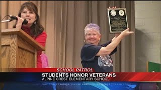 Alpine Crest Elementary students honor veterans