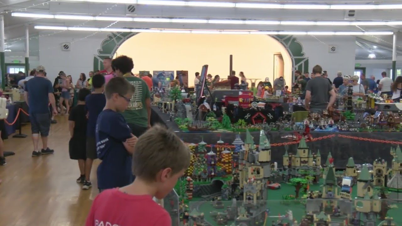 LEGO amusement rides at Bay Beach, 50+ builds on display