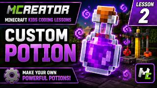 MCreator Lesson 2 - Custom Potion