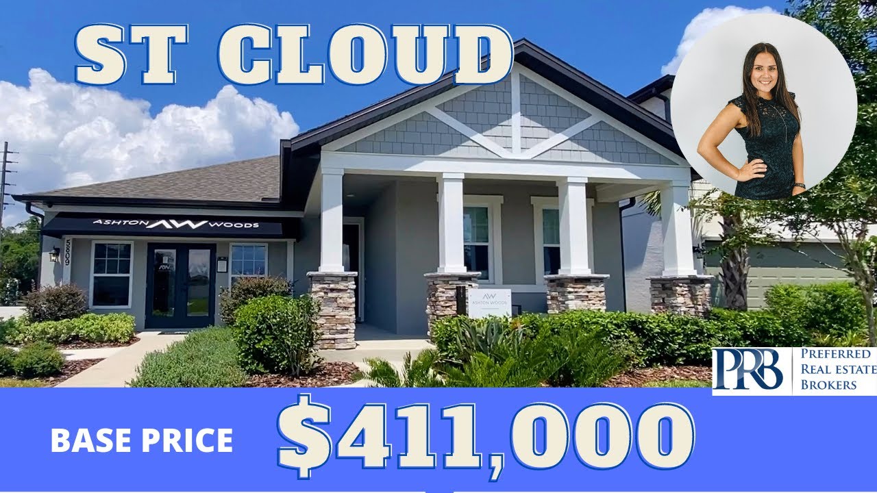 St Cloud New Homes I Sunbrooke, Ashton Woods I Plant Model Model YouTube