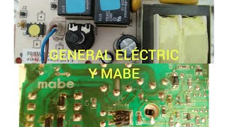 REPARACIÓN DE TARJETA GENERAL ELÉCTRIC / MABE QUEMADA POR SOBRETENSIÓN