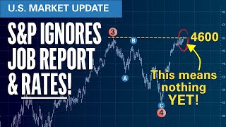 S&amp;P Ignores Job Report &amp; Rates! | Elliott Wave S&amp;P500 VIX Technical Analysis