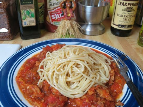 quick sweet vegetarian pasta sauce anybody can make