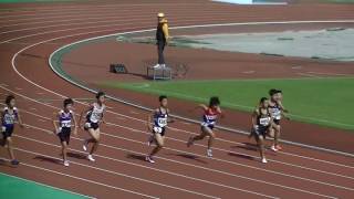 20161010静岡中部陸協記録会男子100ｍ46組