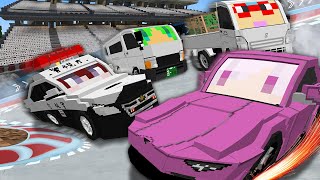 この世界で一番早い車になれるのは誰だ...！？【マインクラフト】