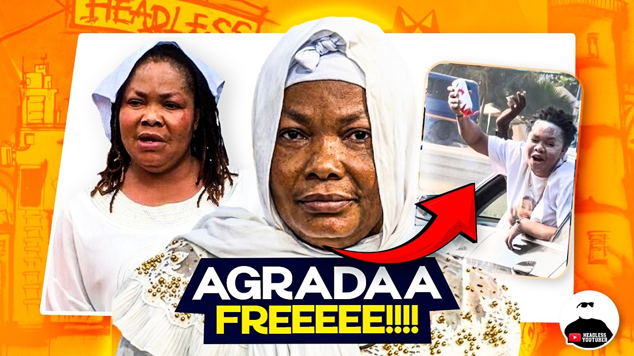 Agradaa Released from Jail. Convoy to Church and More Ogya!! || FULL STORY