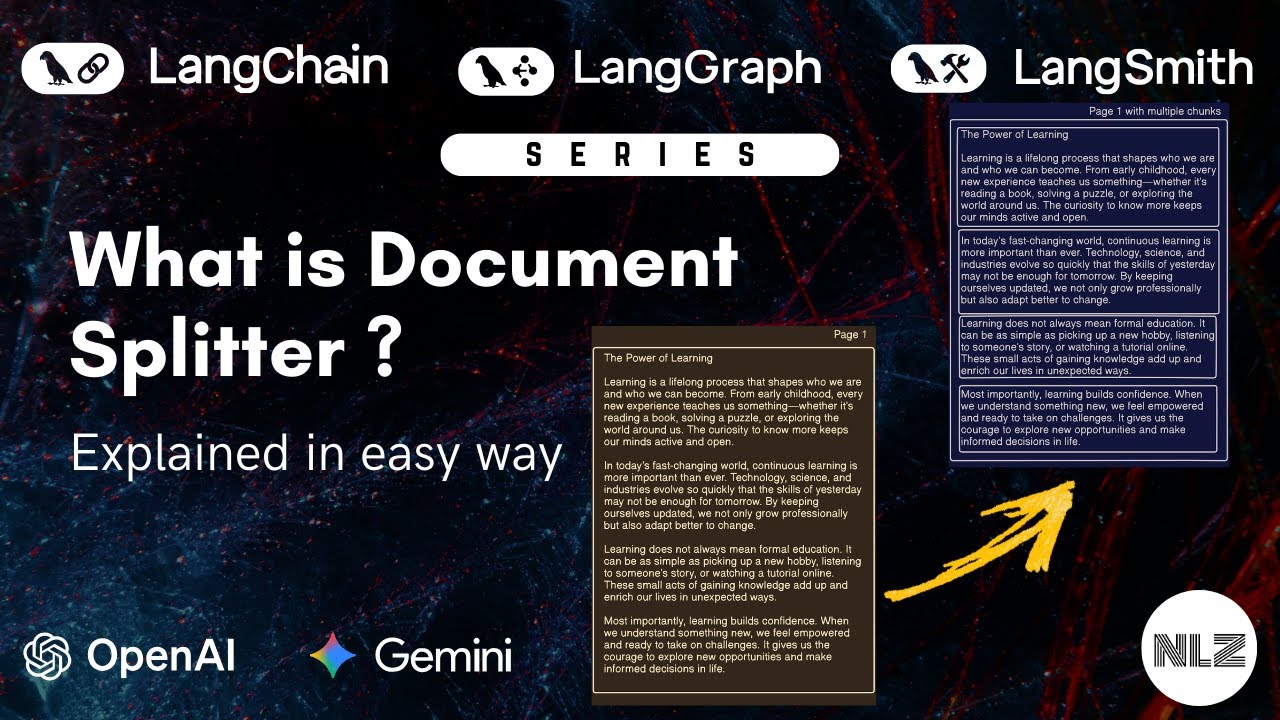 What is Document/Text Splitter in LangChain ? | Beginner-Friendly Guide ...