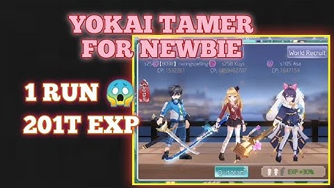 YOKAI TAMER EXP DUNGEON HACK 201T || TRICKS AND TIPS FOR NEWBIE