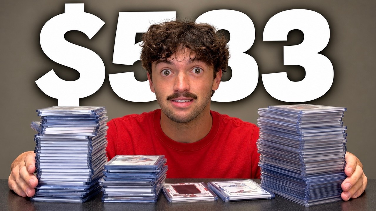 I Had NO Idea What These Sports Cards Were Worth...