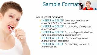 Core Values and Formats for Core Values Statements