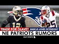 Patriots Rumors: Marcus Jones Contract Extension? Chris Olave To The Patriots? | Q&amp;A