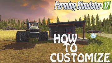 How To Customize Your Vehicles in Farming Simulator 2017 | Its A New Feature | PS4 | Xbox One