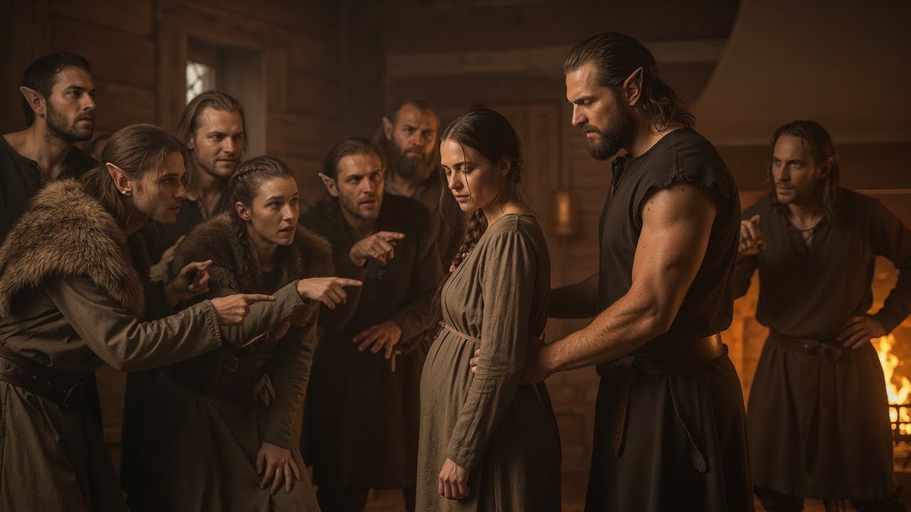 La povera Omega derisa perché sterile, ignara di portare in grembo l’erede del Re Alfa  Lupi mannari