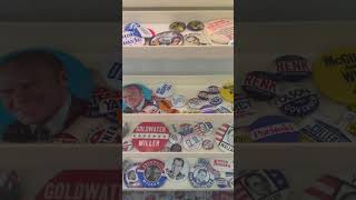 Button up your vote! #political #collector #politicalbuttons #memorabilia #politicalMemorabilia