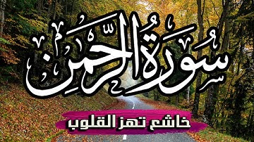 سورة  الرحمن فيها الشفاء السريع لمن يشكو من الهم والحزن والضيق والقلق والاكتئاب ( شفاء لكل مرض)