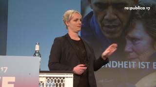 re:publica 2017 - Elisabeth Wehling: Die Macht der Sprachbilder -  Politisches Framing ...