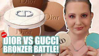 NEW Dior Forever Natural Bronze vs $$$ Gucci Eclat Soleil Bronzer!