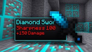 Sharpness 100 in Hypixel UHC
