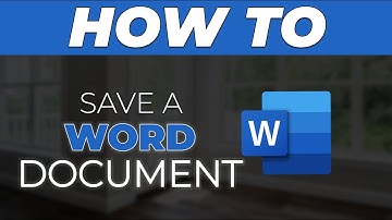 How to Save a Word Document To Your Desktop [Tutorial]